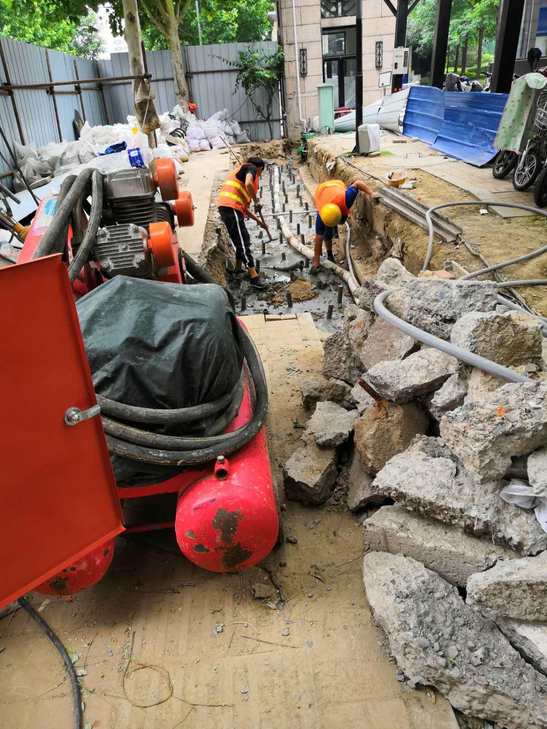 河北地基加固解决房子的地基下沉问题
